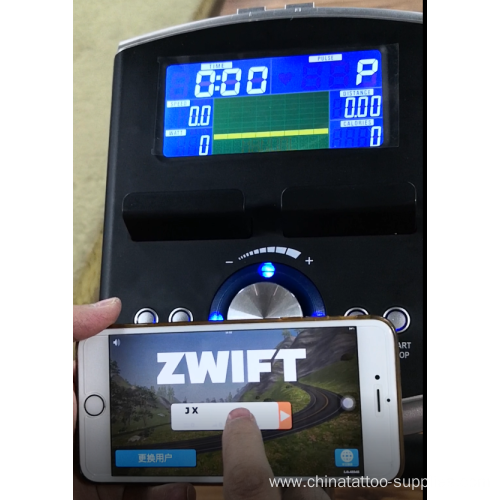 Exercise Bike with induction magnetic braking system